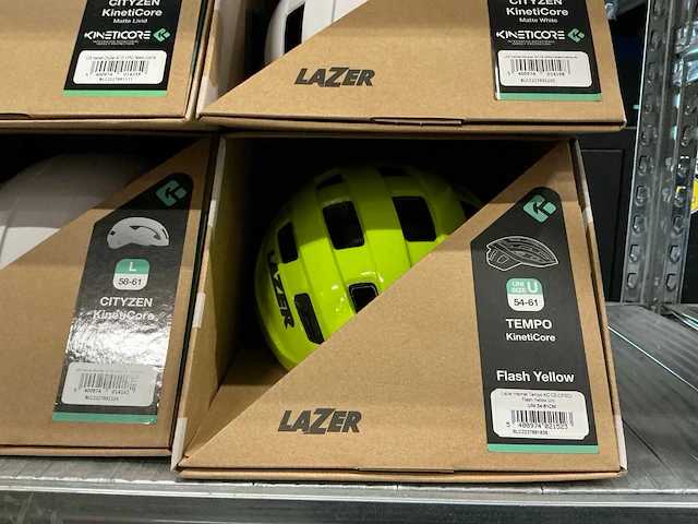 Partij diverse lazer/met fietshelmen (12x) - afbeelding 4 van  13