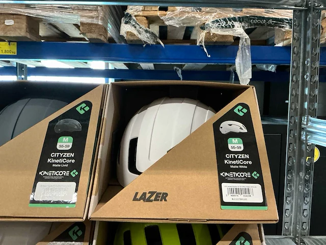 Partij diverse lazer/met fietshelmen (12x) - afbeelding 5 van  13