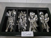 Partij diverse lepels en vorken - afbeelding 1 van  3