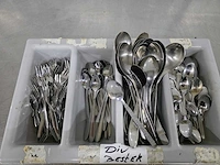 Partij diverse lepels en vorken - afbeelding 2 van  4