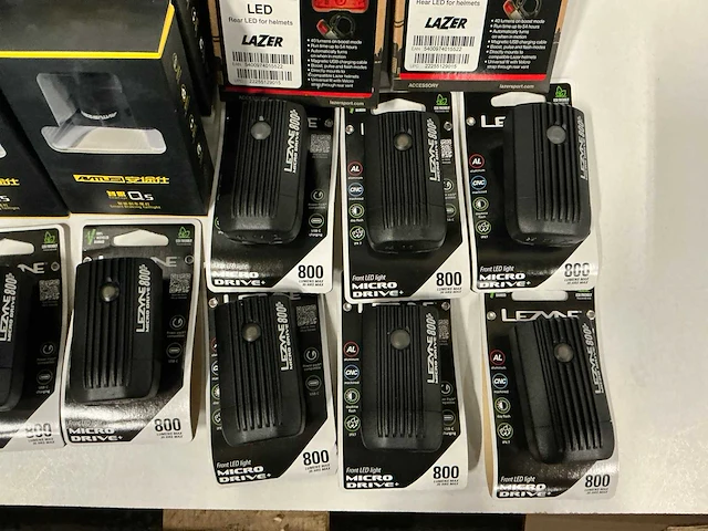Partij diverse lezyne/laze/antusi fietslampen (49x) - afbeelding 3 van  6