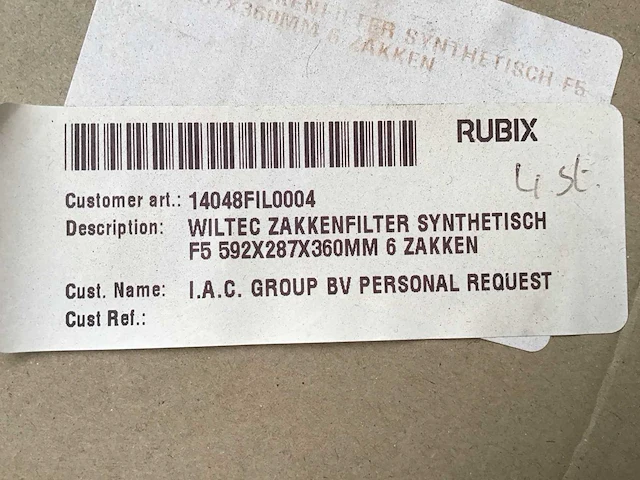Partij diverse luchtfilters - afbeelding 4 van  17