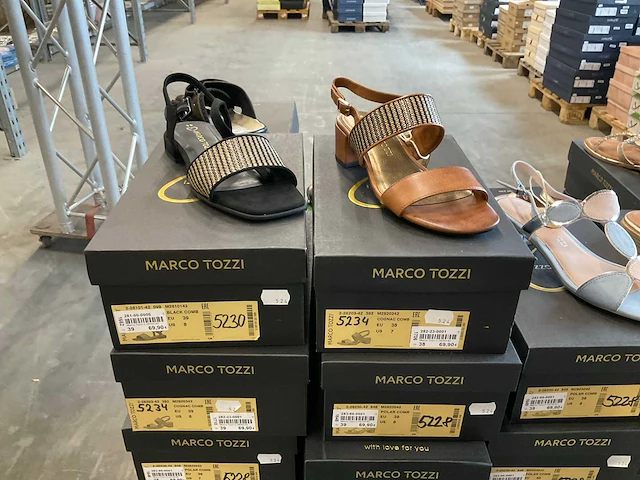 Partij diverse marco tozzi/ skechers/etc sandalen&hakken (69x) - afbeelding 13 van  14