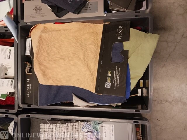 Partij diverse materiaal- en kleurstalen - afbeelding 3 van  21
