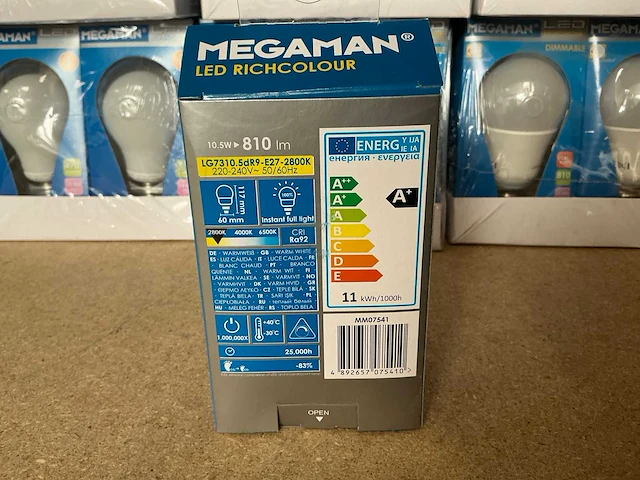Partij diverse megaman led lampen - afbeelding 5 van  7
