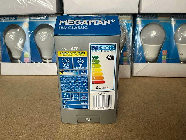 Partij diverse megaman led lampen - afbeelding 7 van  7