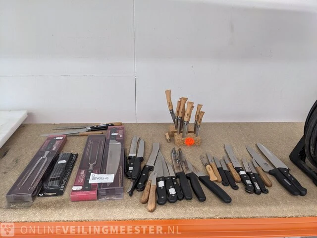 Partij diverse messen o.a. homey - afbeelding 1 van  15