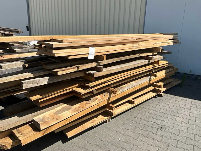 Partij diverse meubelhout ovengedroogd - afbeelding 3 van  8