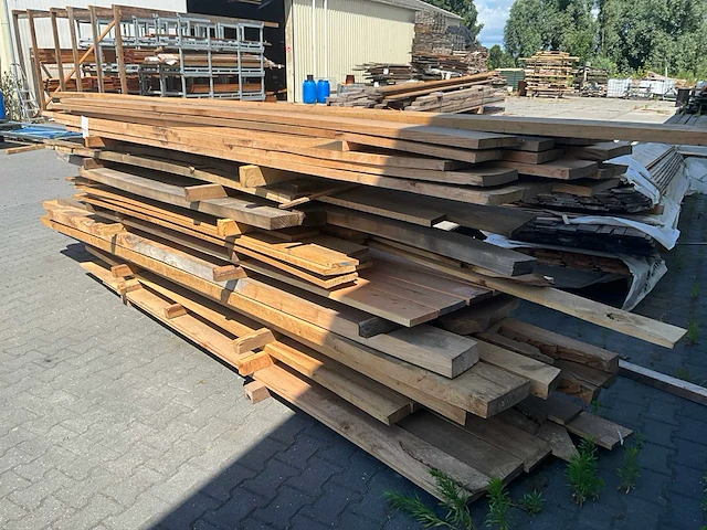 Partij diverse meubelhout ovengedroogd - afbeelding 4 van  8