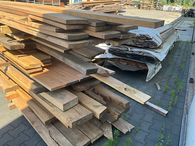 Partij diverse meubelhout ovengedroogd - afbeelding 5 van  8