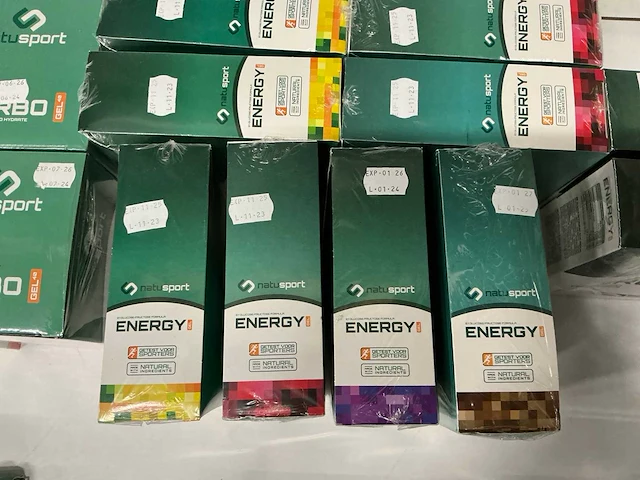 Partij diverse natusport gels/energy bars/etc (472x) - afbeelding 2 van  21
