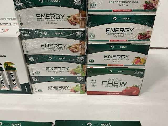 Partij diverse natusport gels/energy bars/etc (472x) - afbeelding 6 van  21