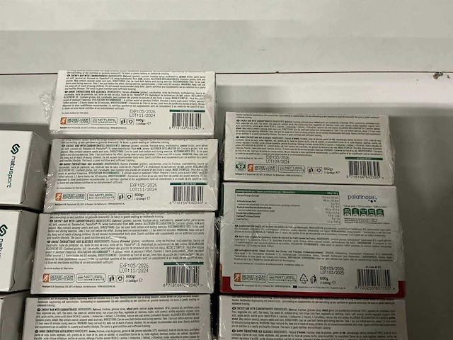 Partij diverse natusport gels/energy bars/etc (472x) - afbeelding 7 van  21