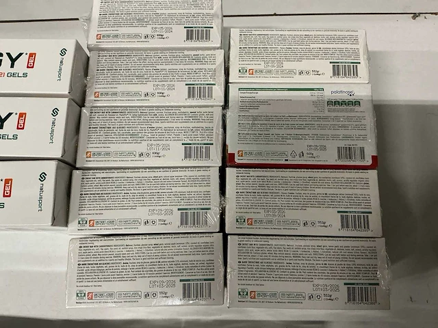 Partij diverse natusport gels/energy bars/etc (472x) - afbeelding 8 van  21