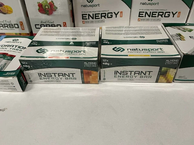 Partij diverse natusport gels/energy bars/etc (472x) - afbeelding 10 van  21