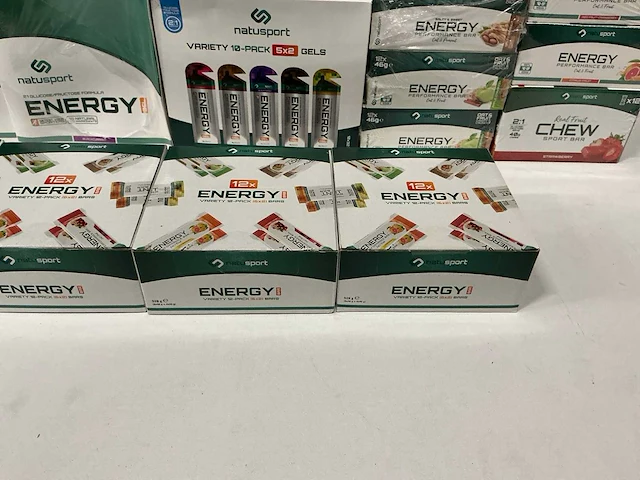 Partij diverse natusport gels/energy bars/etc (472x) - afbeelding 13 van  21