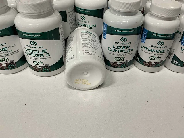 Partij diverse natusport sportdrinks/supplementen (34x) - afbeelding 6 van  23