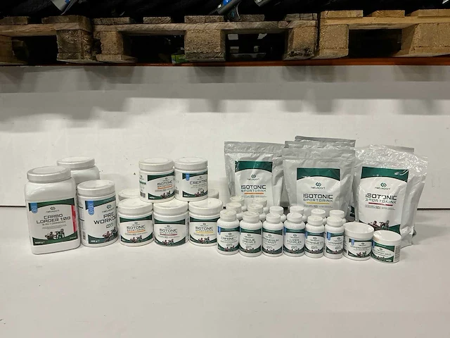 Partij diverse natusport sportdrinks/supplementen (34x) - afbeelding 1 van  23