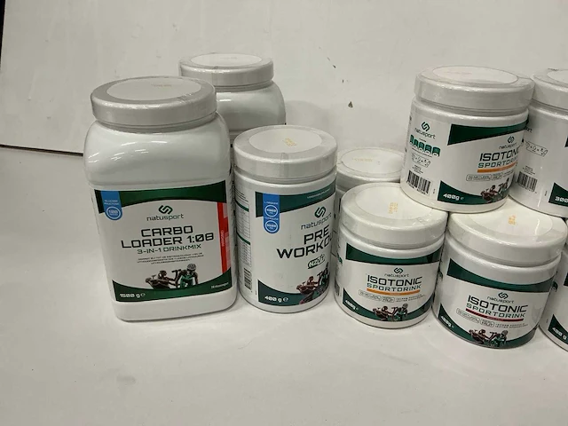 Partij diverse natusport sportdrinks/supplementen (34x) - afbeelding 12 van  23