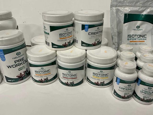 Partij diverse natusport sportdrinks/supplementen (34x) - afbeelding 17 van  23