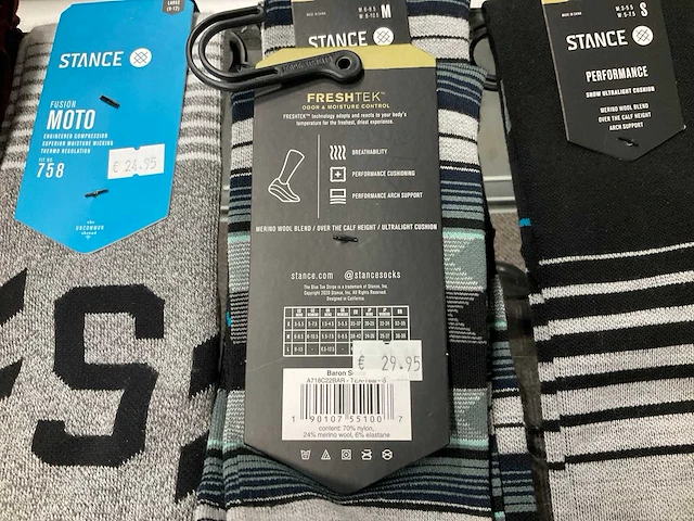 Partij diverse o.a stance/dakine/monsroyale sokken (48x) - afbeelding 3 van  15