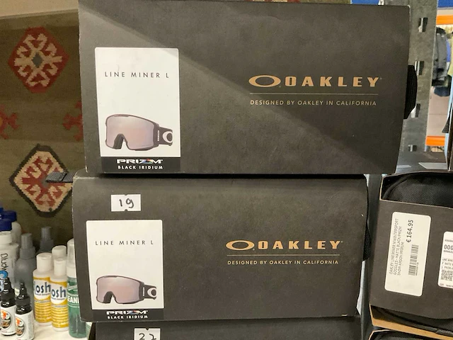 Partij diverse oakley wintersport brillen (11x) - afbeelding 1 van  11