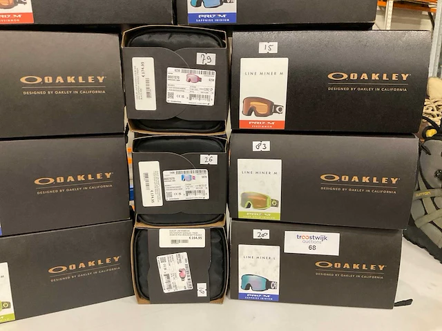 Partij diverse oakley wintersport brillen (12x) - afbeelding 4 van  7
