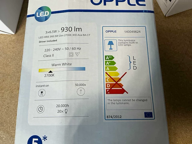 Partij diverse opple led downlights - afbeelding 3 van  11