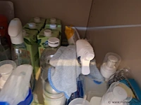 Partij diverse pakken haver drink & schoonmaakmiddelen o.a. schuurmiddel, ammoniak & glasreiniger - afbeelding 3 van  3