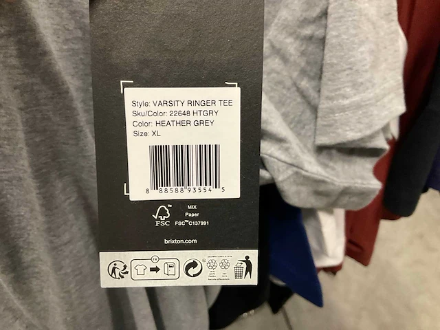 Partij diverse polarskate/brixton/huf/quicksilver t-shirts (49x) - afbeelding 20 van  40