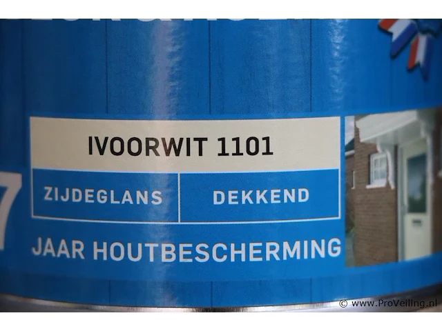Partij diverse rambo beits, deur en kozijn en histor grondverf - 7 blikken á 750ml/2,5ltr - afbeelding 5 van  8