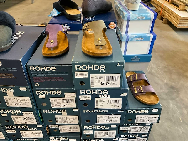 Partij diverse rohde/rieker/flyfot schoenen (70x) - afbeelding 3 van  13