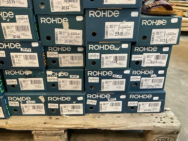 Partij diverse rohde/rieker/flyfot schoenen (70x) - afbeelding 5 van  13