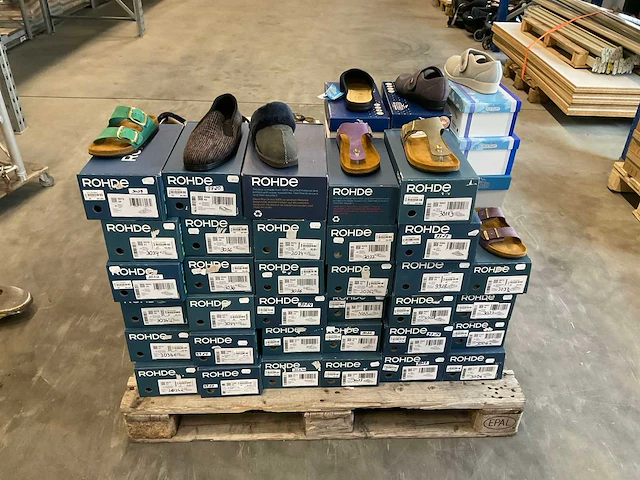 Partij diverse rohde/rieker/flyfot schoenen (70x) - afbeelding 1 van  13