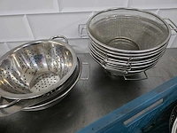 Partij diverse rvs keukenbenodigdheden - afbeelding 3 van  4