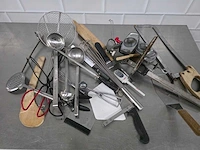 Partij diverse (rvs) keukenbenodigdheden - afbeelding 3 van  3