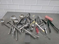 Partij diverse (rvs) keukenbenodigdheden - afbeelding 1 van  3