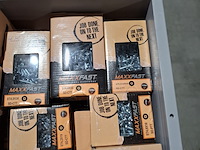 Partij diverse schroeven, bouten, moeren en ringen, o.a. maxxfast, fisher, fabory - afbeelding 10 van  33