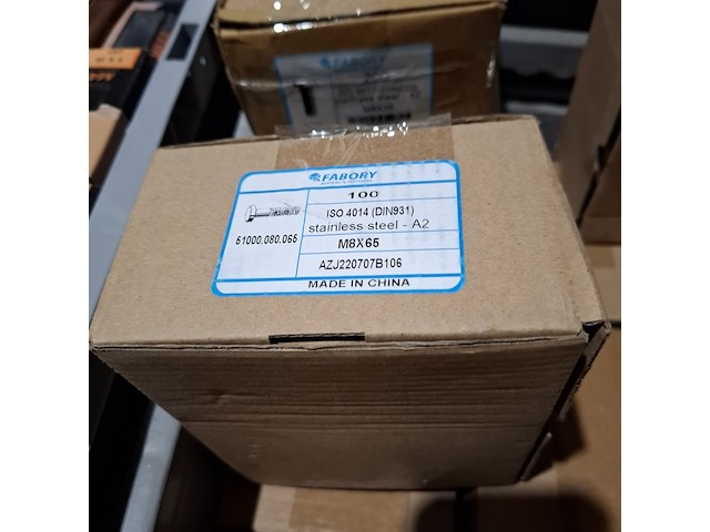 Partij diverse schroeven, bouten, moeren en ringen, o.a. maxxfast, fisher, fabory - afbeelding 21 van  33