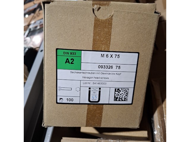 Partij diverse schroeven, bouten, moeren en ringen, o.a. maxxfast, fisher, fabory - afbeelding 22 van  33