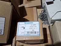 Partij diverse schroeven, bouten, moeren en ringen, o.a. maxxfast, fisher, fabory - afbeelding 25 van  33