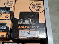 Partij diverse schroeven, bouten, moeren en ringen, o.a. maxxfast, fisher, fabory - afbeelding 28 van  33