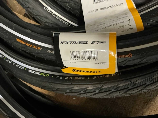 Partij diverse schwalbe/continental fietsbanden (57x) - afbeelding 3 van  10