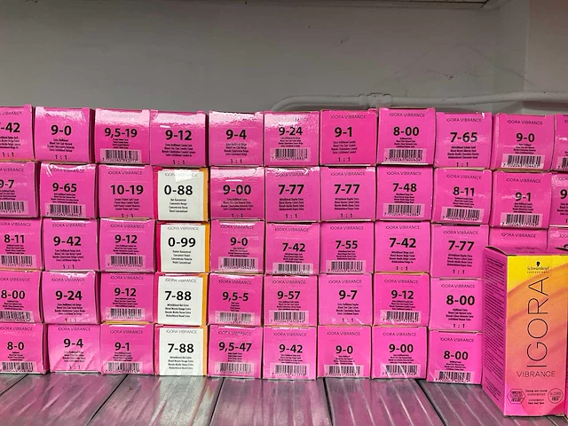 Partij diverse schwarzkopf igora vibrance (187x) - afbeelding 4 van  7