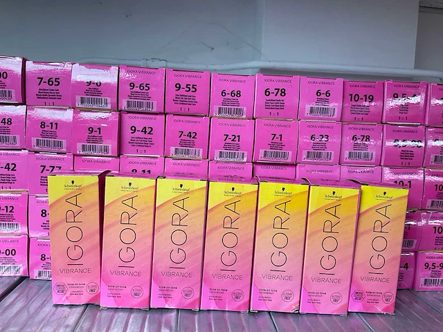 Partij diverse schwarzkopf igora vibrance (187x) - afbeelding 5 van  7