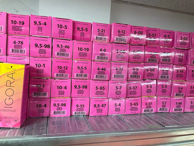 Partij diverse schwarzkopf igora vibrance (187x) - afbeelding 6 van  7