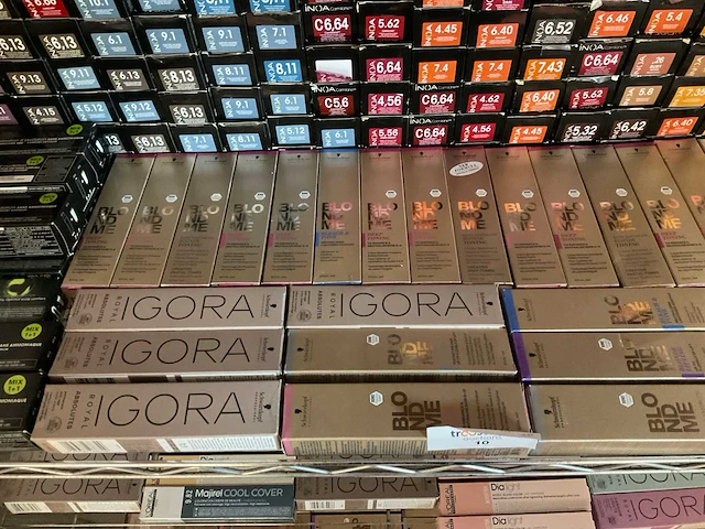 Partij diverse schwarzkopf & l’oréal haarverf (768x) - afbeelding 2 van  19
