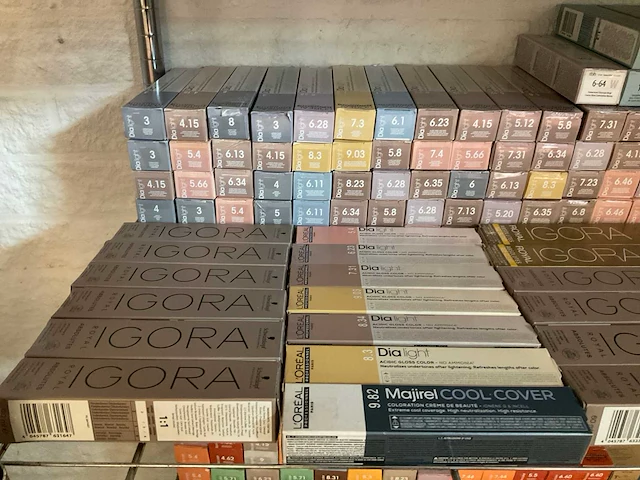 Partij diverse schwarzkopf & l’oréal haarverf (768x) - afbeelding 4 van  19
