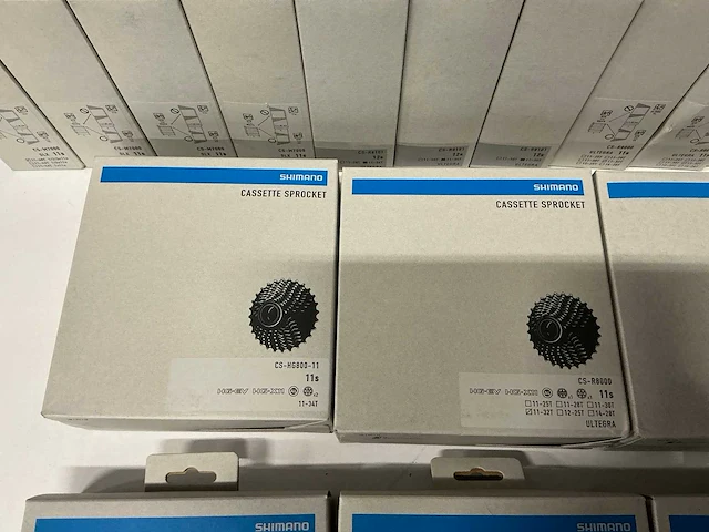 Partij diverse shimano cassette crockets (30x) - afbeelding 9 van  16