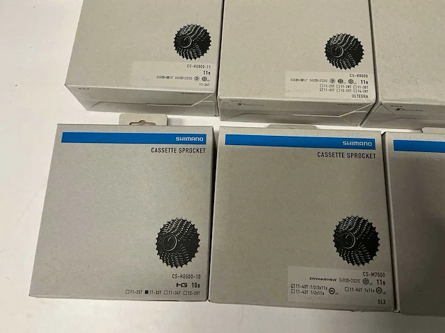 Partij diverse shimano cassette crockets (30x) - afbeelding 10 van  16